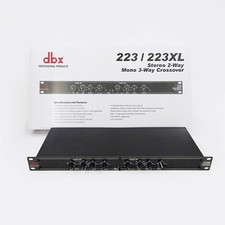 Dbx 223XL Stereo 2-Way/Mono 3-Way Crossover R...