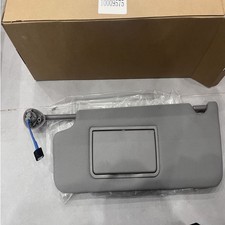 For 2017-2021 Honda Pilot Left Driver Side Sun Visor Assembly w/ Mirror Gray