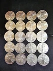 US MINT ROLL 20 TROY OZ Mixdate AMERICAN.SILVER EAGLES .999 FINE SILVER WARRANTY
