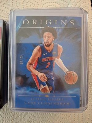 2024-25 Panini Origins Cade Cunningham Blue #/99 SP Color Match Detroit #60