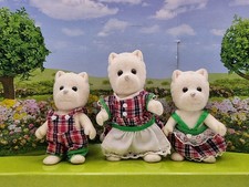 Sylvanian Families McWalkies West Highland Terrier Scottish Dog Family