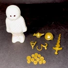 Vintage Playmobil Egyptian Mummy Case & Gold Treasure