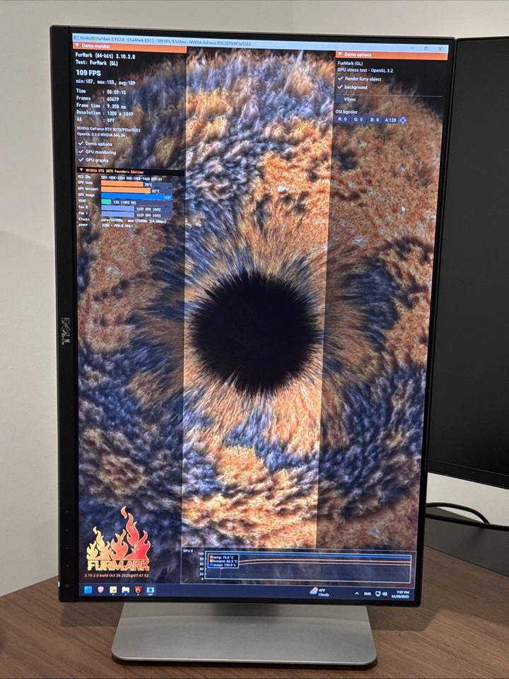 NVIDIA GeForce RTX 3070 Founders Edition 8GB GDDR6 Graphics Card - Dark... - Image 3 of 4