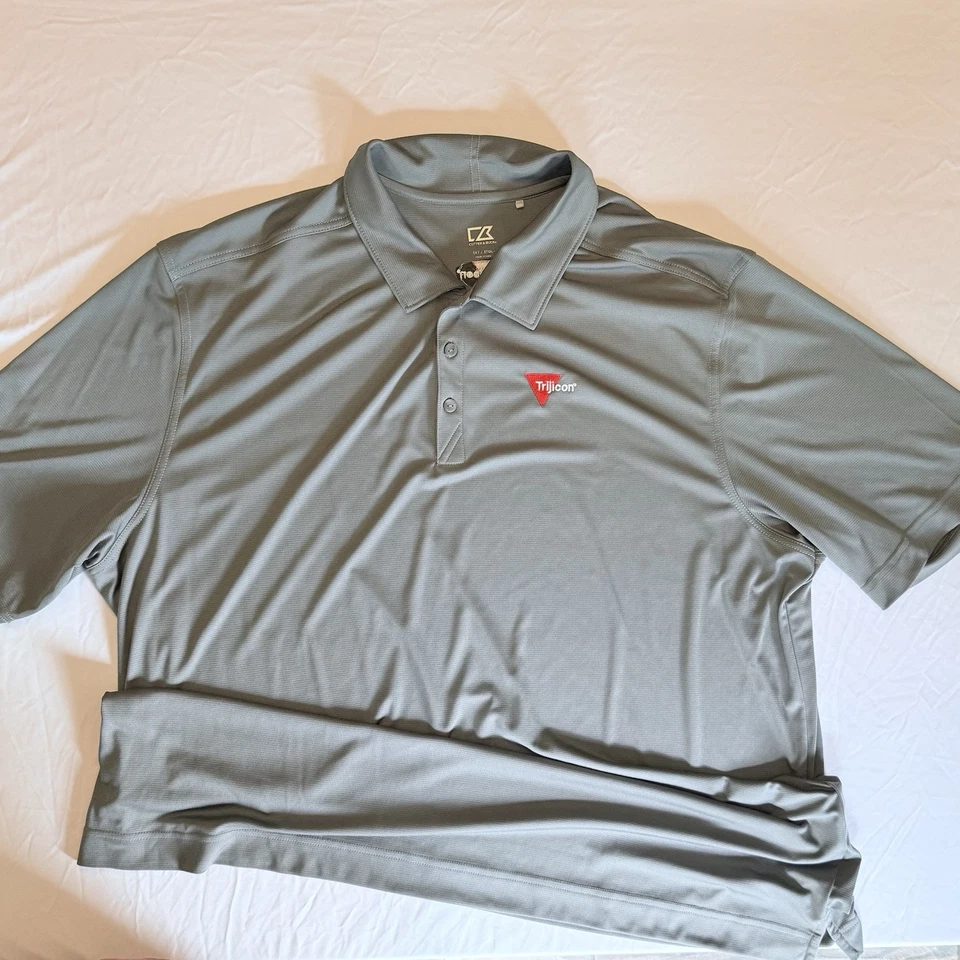 Polo táctico Trijicon para hombre 3xl gris manga corta Foto 3 de 4