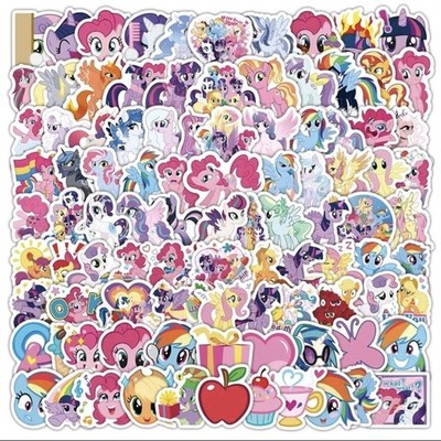 62x My Little Pony Sticker Set MLP Aufkleber Ponys Stickerbomb Kinder Geburtstag