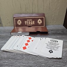 Vintage Philip Morris Marlboro Texan no 45 poker deck of cards 2 decks 1 sealed