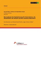 Anonymous | Was Bedeutet Die Digitalisierung FüR Unternehmen, Die...