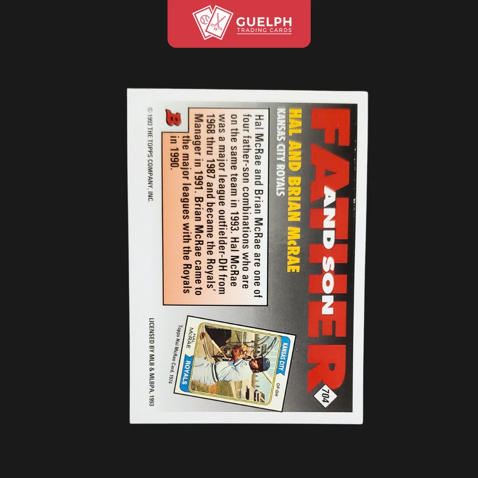 Bowman Chrome Hal & Brian McRae #704 1990 Foto 2 de 4