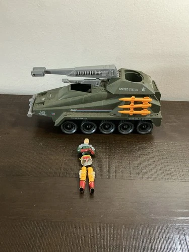 1980S G.I. Joe Persuader And Backstop Figure ￼