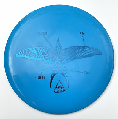 Innova Star Tern, blue with blue stamp, 173-5g, LMW Pictures XXL stamp design.