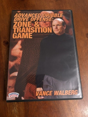 Vance Walberg Advanced Dribble Drive Zone & Transition Basketball Coaching DVD