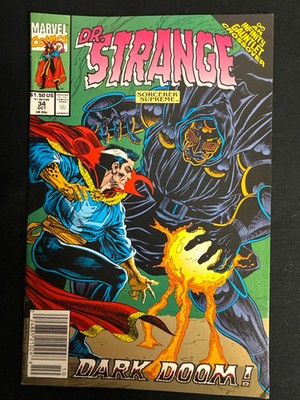 Doctor Strange, Sorcerer Supreme #34 Newsstand VF+ (8.5)