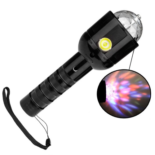 3W DJ Machines Disco Stage Light RGB Colorful LED Flashlight Crystal LED Bulb - Picture 2 of 9