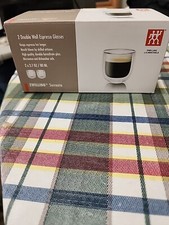 ZWILLING Sorrento 2-pc Double-Wall Glass Espresso Cup Set