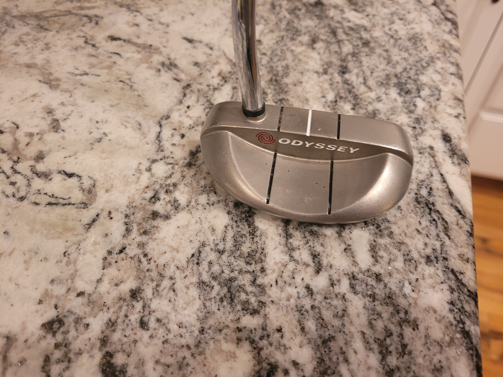 ODYSSEY WHITE STEEL MALLET PUTTER eBay