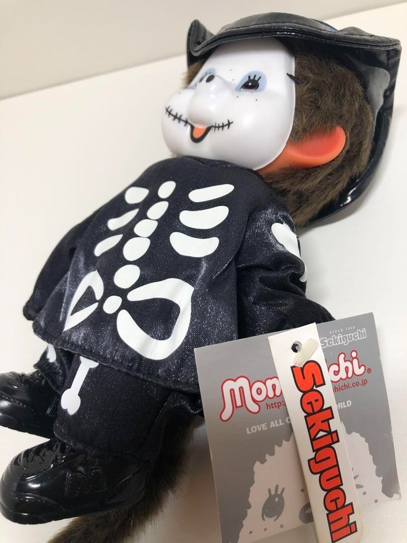 New skeleton Monchhichi released in 2008 S size With Tag