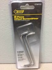 Steel Grip DR76550 2 pc. Phillips/Slotted Offset Screwdriver Set