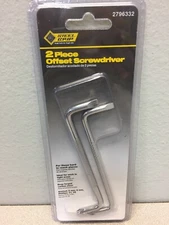 Steel Grip DR76550 2 pc. Phillips/Slotted Offset Screwdriver Set