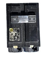 Square D HOM230 2 Pole Circuit Breaker 30 Amp