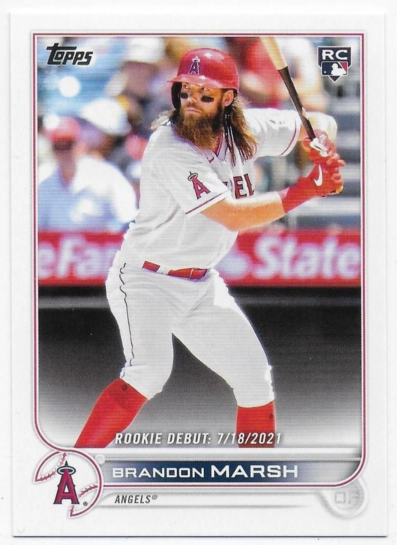Brandon Marsh 2022 Topps Update #US35 Rookie Debut Price