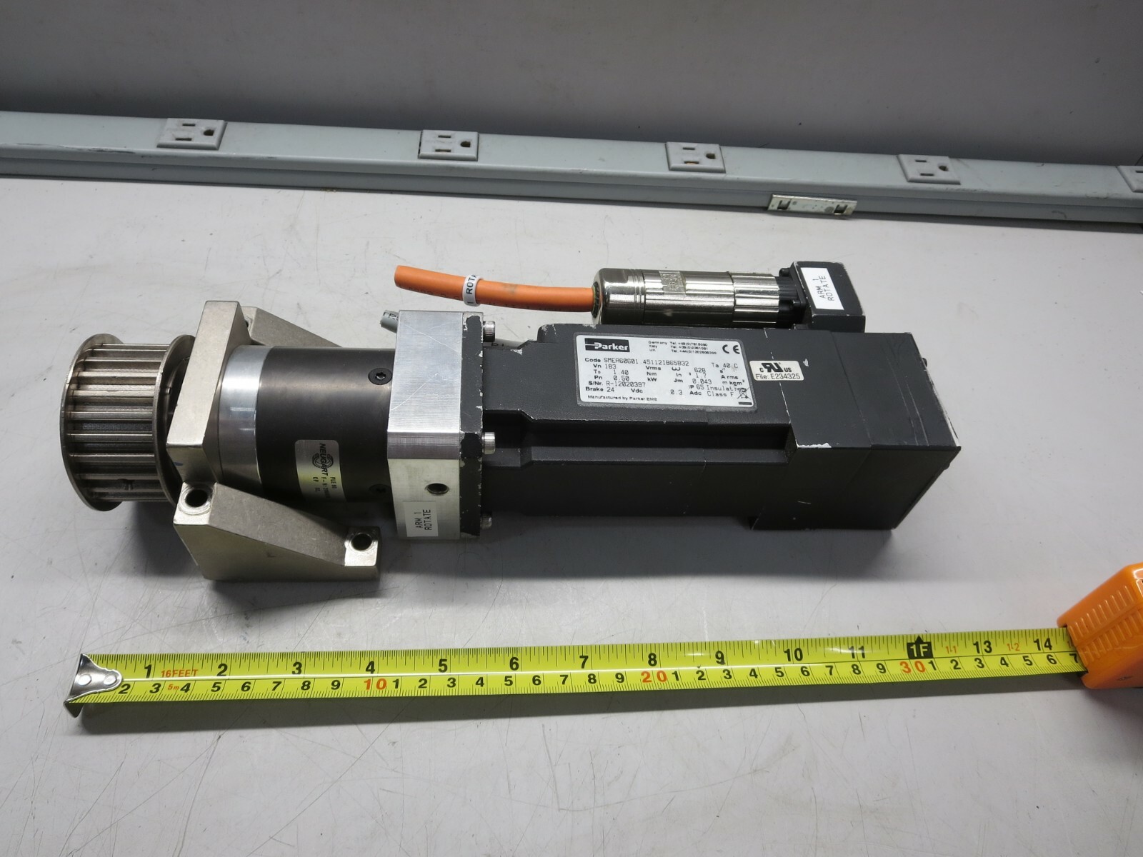 Parker & Neugart(#2),SMEA60601 & PLE 60,Servo Motor & Gearhead,Parts &/Or Repair
