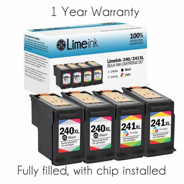 240xl 241xl Ink Cartridges for Canon mg3200 mg3620 ts5120 ts5120 mg3520