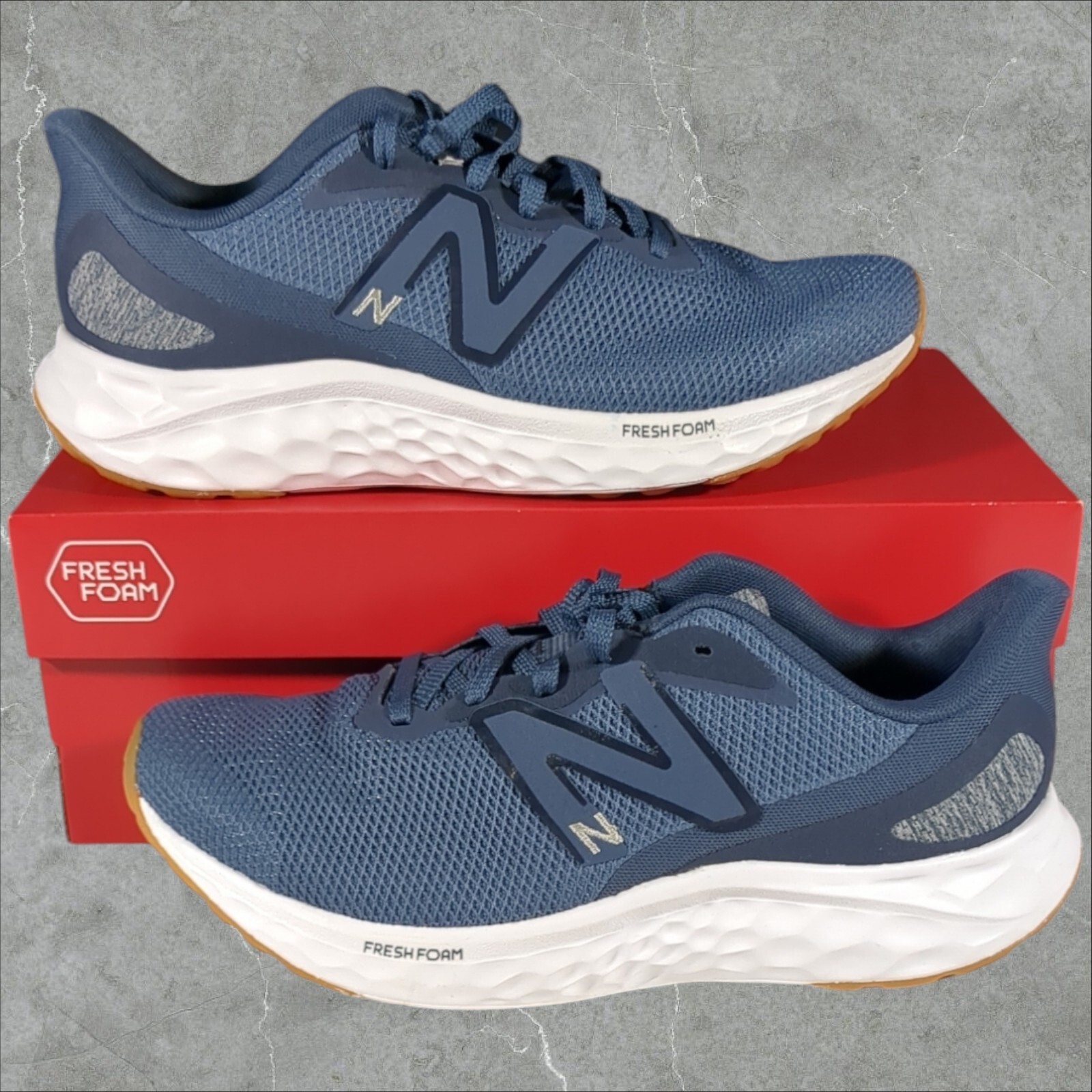 New Balance Fresh Foam Arishi V4 4E Wide Running Shoe Blue/Blue Men's 8 MariseB4