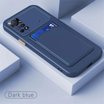 For Xiaomi 13T 12T Pro Poco X4 Pro 5G X3 NFC Card Wallet TPU Soft Case Cover