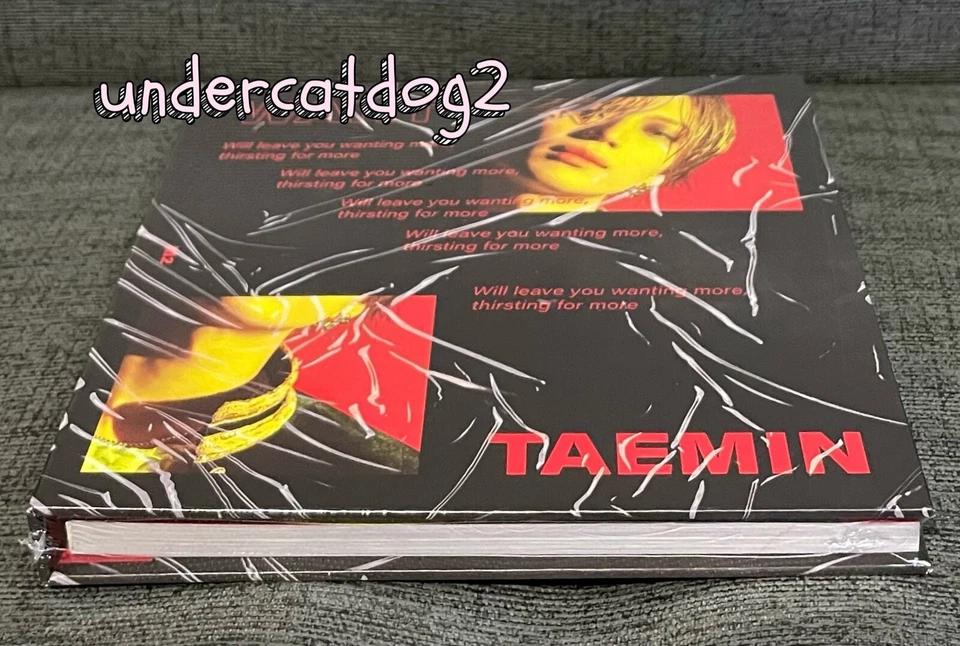 Tae Min Mini Album Vol.2 WANT Taiwan CD+Card (More Ver.) TaeMin SHINee - Image 4 of 4
