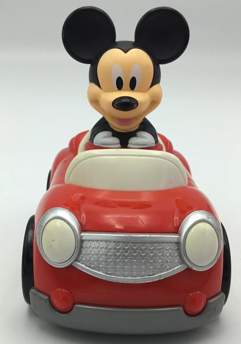 Mickey mouse push and go car 2025