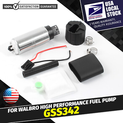 #ad GSS342 For Walbro Automotive 255LPH High Pressure Electric In Tank Fuel Pump 12V $50.06
