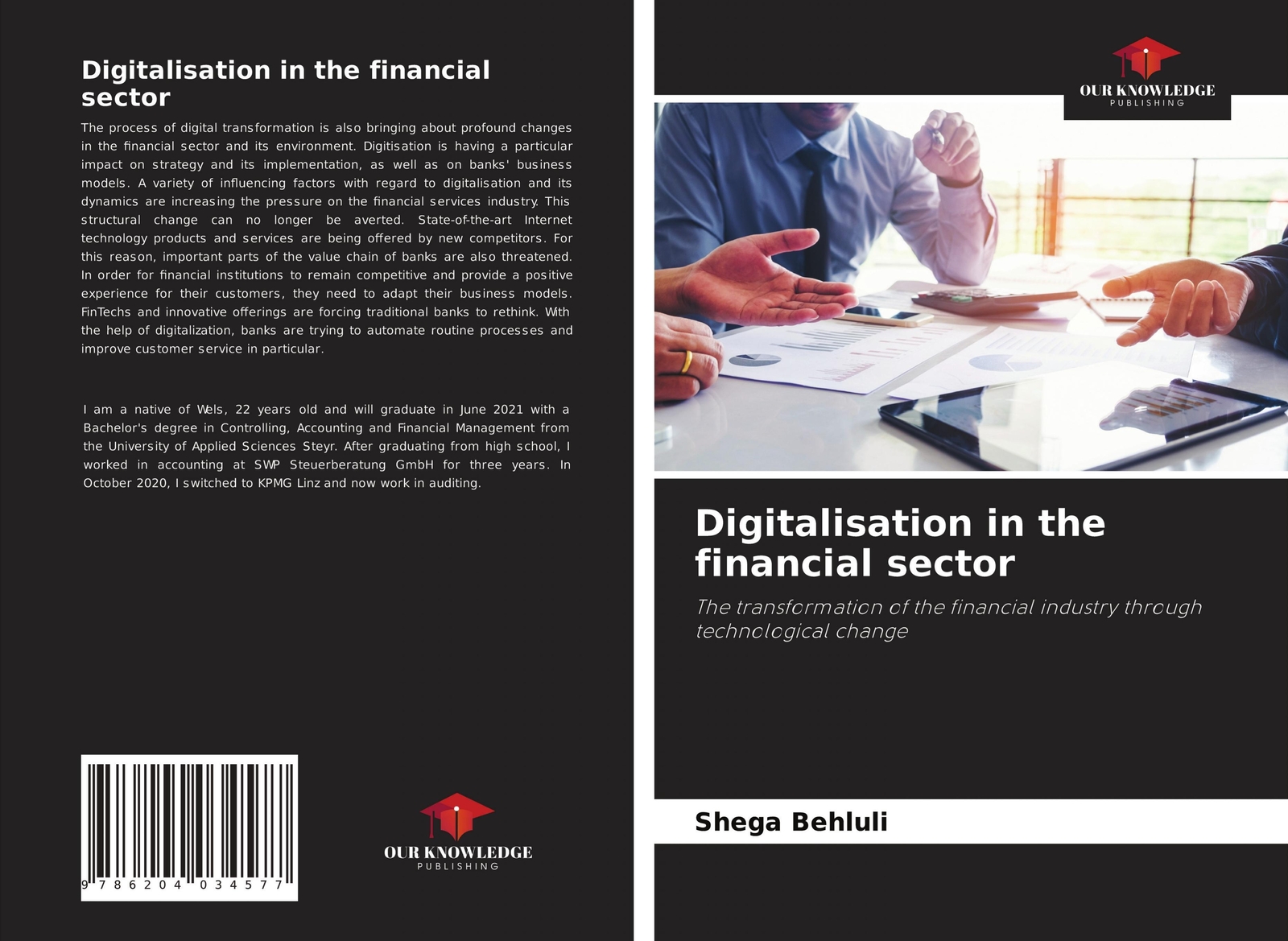 Thumbnail - Digitalisation In The Financial Sector Shega Behluli Taschenbuch