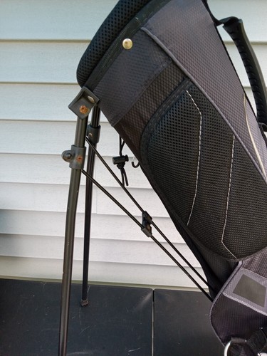 Maxfli REV Youth Junior Carry/Stand Bag 3 Way Divider Top 3 Zipper Pockets Trl7 - Picture 14 of 19