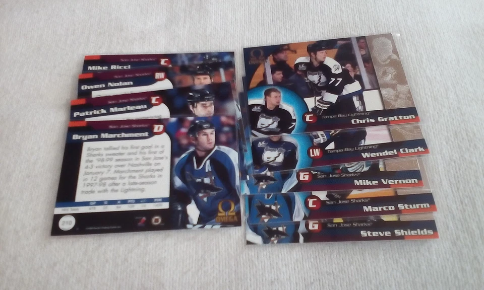 1998-99 Pacific Omega Hockey 200-250 Pick cards that you want/need. - Image 2 of 4