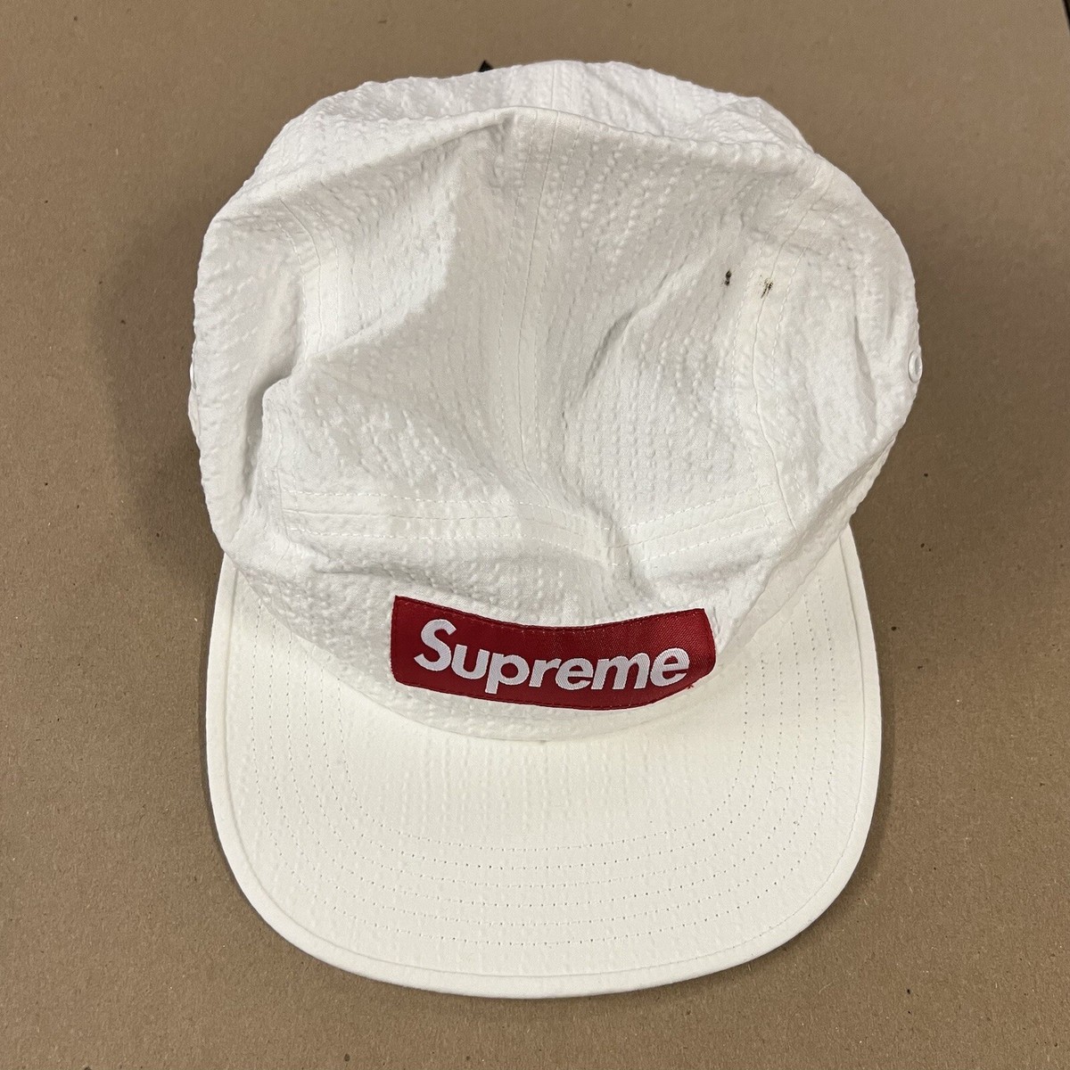 Supreme 17SS Reflective Camp Cap レッド 高価値 Reflective 17SS Supreme Camp メンズ レッド Cap 帽子