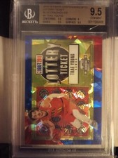 2018-19 Contenders Optic Lottery Ticket Blue Cracked Ice Trae Young RC ROOKIE SP