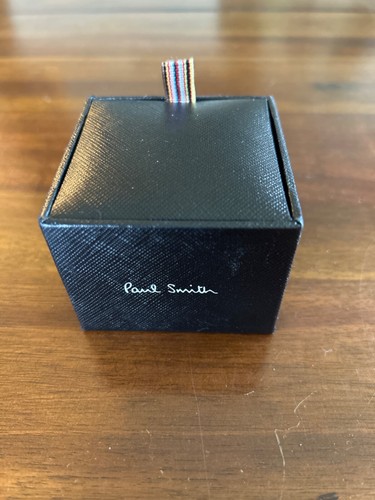 PAUL SMITH Genuine black coloured football soccer ball metal cufflinks RRP 90.00 - Picture 7 of 8