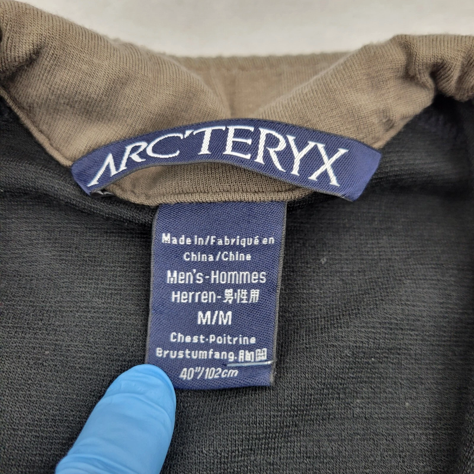 arcteryx 1/4 zip pullover polartec fleece sweater