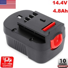 Battery Upgraded For Black and Decker HPB14 14.4-Volt 4.8Ah Ni-MH FSB14 A14F USA