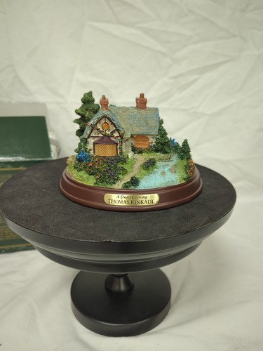 Thomas Kinkade "A Quiet Evening" Lighted Cottage Collection