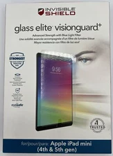 ZAGG Invisible Shield Glass Elite VisionGuard+ Apple iPad Mini 4th & 5th Gen