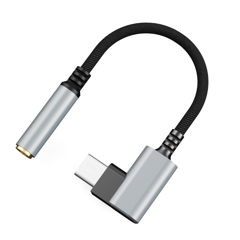 USB C to 3.5mm Female Headphone Jack Adapter for Phone Tablet Aux Audio