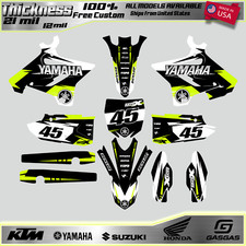 Yamaha YZ125 YZ250 2015-2021 Plastics & Graphics Kit – MX Dirt Bike Custom Set