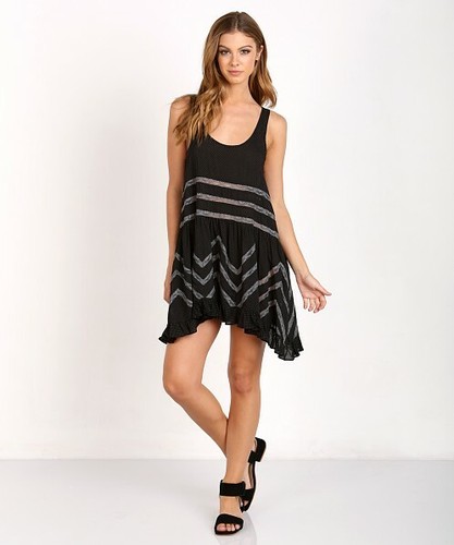 XS Voile and Lace Trapeze boho | eBay