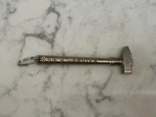 See’s Candies Advertising Toffee Hammer.  RARE Key Chain Or Hanging