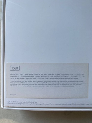 Apple iPad 2 16GB Wi-Fi - Black - Picture 8 of 9
