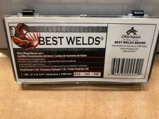 Welding Helmet Magnifier/Cheater Lens, 2" x 4.25", 1.50 , GLASS