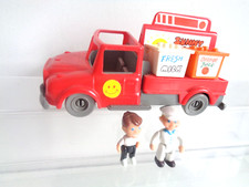 Vintage Bluebird Pennys Milk Van Toy Action Figures 1988