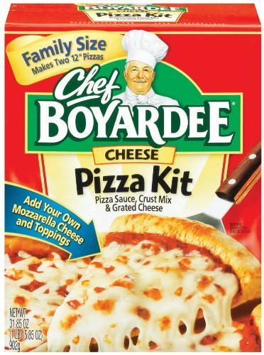 Chef Boyardee Pizza Kit, Family Size, Traditional, 31.85 oz (Pack of 6) - Picture 2 of 2