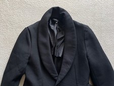 Comme Des Garcons Black Peace Dyeing Shawl Collar Jacket size L AD2004